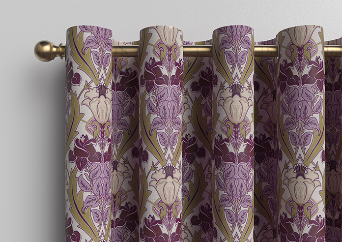 Acanthus, Berry - Made to Measure Curtains - Image 12